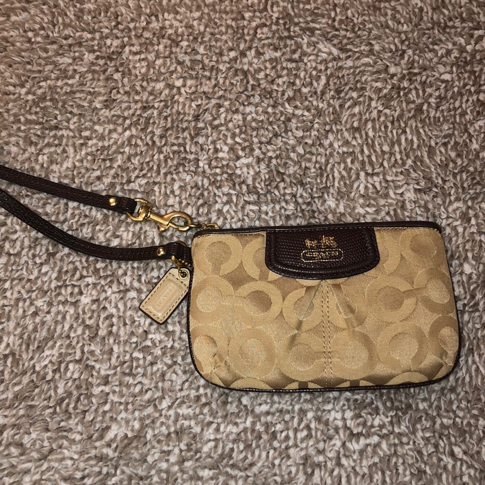 Coach wristlet